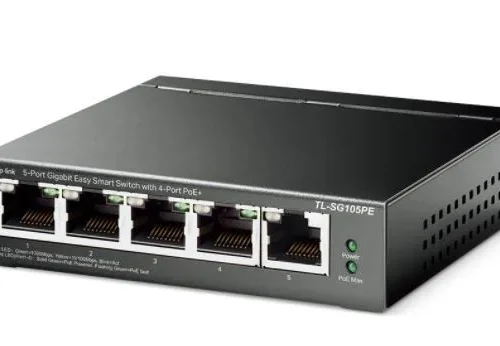 Alternative view of TP-LINK SG105PE Switch Smart 5xGb (4xPoE+)