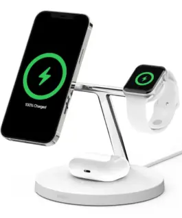 Belkin Belkin MagSafe 3-1 Wireless зарядно бял