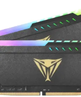 Patriot памет DDR4 Viper RGB LED 16GB/3200(2*8GB)CL19 черен