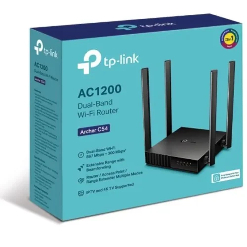 TP-LINK Archer C54 router AC1200 1WAN 4LAN