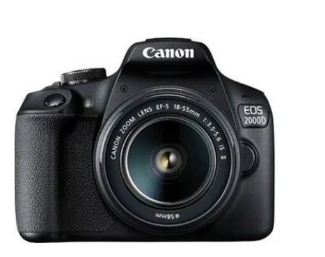 Canon Aparat lustrzanka EOS 2000D черен + 18-55DC + SB130+16GB 2728C054