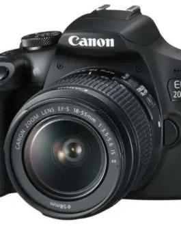 Alternative view of Canon Aparat lustrzanka EOS 2000D черен + 18-55DC + SB130+16GB 2728C054