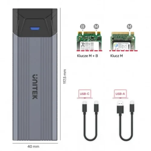 Unitek Enclosure USB 3.1 Gen 2
