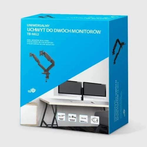 Alternative view of TB Gas spring bracket TB-MG2 27 inches 2x8kg