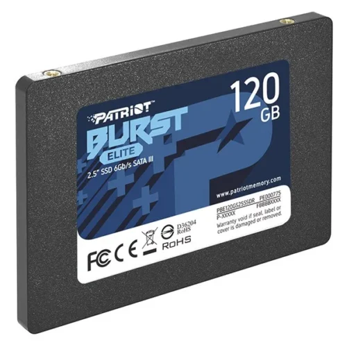 Alternative view of Patriot SSD drive 120GB Burst Elite 450/320MB/s SATA III 2.5
