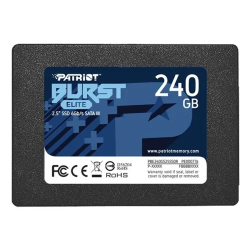 Alternative view of Patriot SSD drive 240GB Burst Elite 450/320MB/s SATA III 2.5