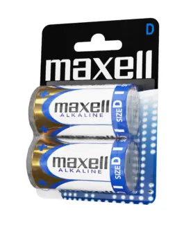 Alternative view of Алкална батерия MAXELL LR20 /2 бр. в опаковка/ 1.5V