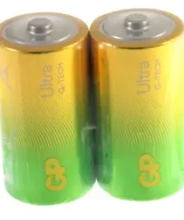 Алкална батерия GP ULTRA LR14 /2 бр. в опаковка shrink/ 14AU21-S2 1.5V