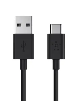 Alternative view of Belkin USB-A to USB-C кабел 3m черен
