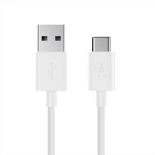 Alternative view of Belkin USB-A to USB-C кабел 3m бял