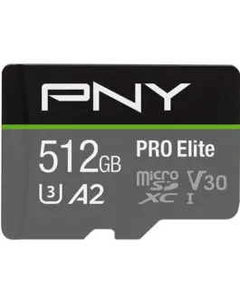PNY MicroSDXC Elite 512GB P-SDUX512U3100PRO-GE