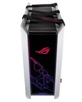 Alternative view of Asus кутия за компютър ROG Strix Helios EATX,ATX,MicroATX,MiniIT бял