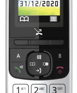 Alternative view of Panasonic KX-TGH710PDS Cordless Phone Dect silver