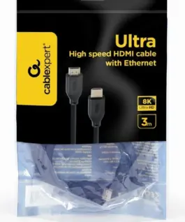 Alternative view of Gembird HDMI Ultra High Speed кабел 8K Ethernet 3M
