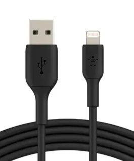 Belkin Belkin PVC USB-A to ligh tning 3m черен