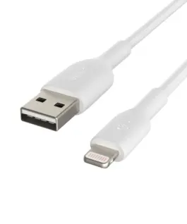 Belkin Belkin PVC USB-A to Ligh tning 1m бял