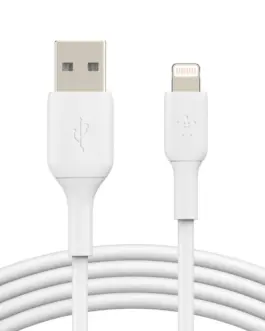 Belkin Belkin PVC USB-A to ligh tning 3m бял