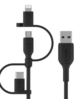 Belkin Belkin Universal кабел Lightning/Micro/USB-C