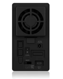 Alternative view of IcyBox ICY BOX IB-RD3802-C31 RAID System 2xSATA HDD