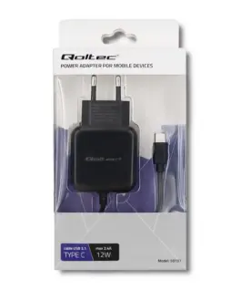 Alternative view of Qoltec зарядно 5V, 2.4A, 12W