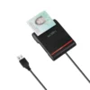 LogiLink USB 2.0 smart ID cardreader черен