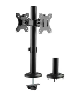 LogiLink Dual монитор mount 17-32 steel