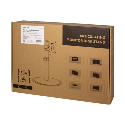 Alternative view of LogiLink Monitor stand, 17-32 steel, max 8kg