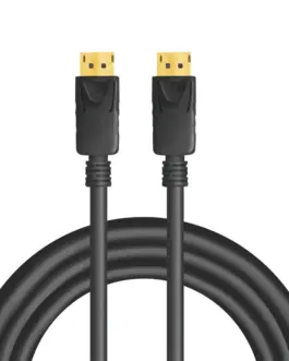 LogiLink DisplayPort 1.4 кабел черен 5m