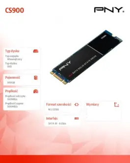 Alternative view of PNY SSD 500GB M.2 CS900 M280CS900-500-RB
