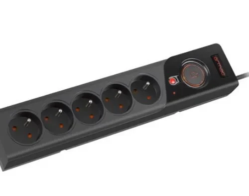 Armac Power strip Z5 3m 5x230V 10A Z5/30/CZ черен