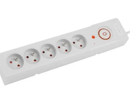 Alternative view of Armac Power strip Z5 5m 5x230V 10A Z5/50/SZ сив