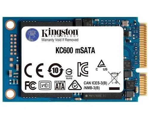 Alternative view of Kingston SKC600 256GB mSATA 550/500 MB/s