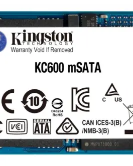 Alternative view of Kingston SKC600 512GB mSATA 550/520 MB/s