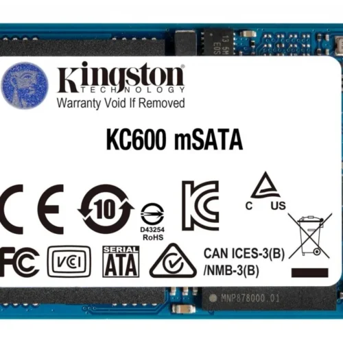 Alternative view of Kingston SKC600 1024GB mSATA 550/520 MB/s