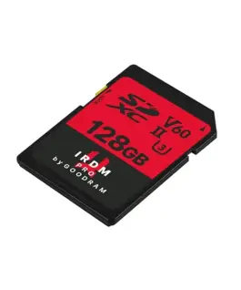 Alternative view of GOODRAM SDHC IRDM PRO 128GB V60 UHS-II U3 256/120MB/s