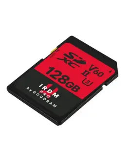 Alternative view of GOODRAM SDHC IRDM PRO 128GB V60 UHS-II U3 256/120MB/s