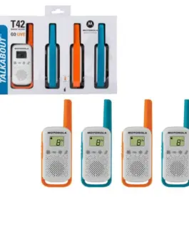 Alternative view of Motorola Walkie talkie T42 QUAD