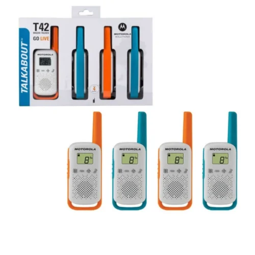 Alternative view of Motorola Walkie talkie T42 QUAD