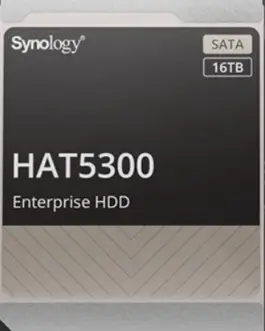 Synology HDD SATA 16TB HAT5300 16TB SATA 72k 35 512e