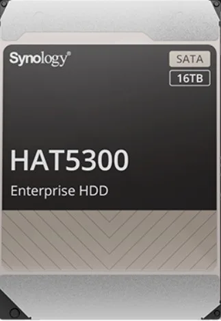 Synology HDD SATA 16TB HAT5300 16TB SATA 72k 35 512e