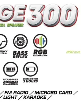 Alternative view of Rebeltec Bluetooth speaker Rebelt ec STAGE 300