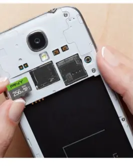 Alternative view of PNY памет card MicroSDXC Elite 256GB P-SDU256V11100EL-GE