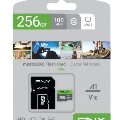 PNY памет card MicroSDXC Elite 256GB P-SDU256V11100EL-GE