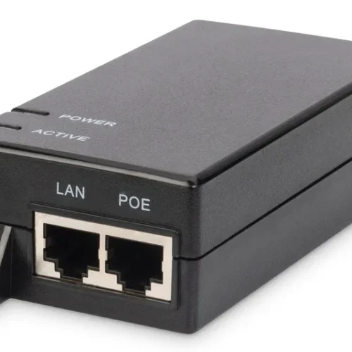 Digitus захранващ блок/адаптер PoE 802.3af max. 48V 15.4W Gigabit 10/100 / 1000Mbps
