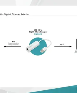 Digitus Gigabit Ethernet USB 3.0 адаптер
