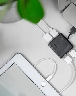 Alternative view of Digitus HUB 4-port USB2.0 Mini