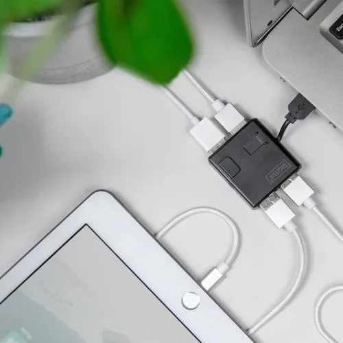 Alternative view of Digitus HUB 4-port USB2.0 Mini