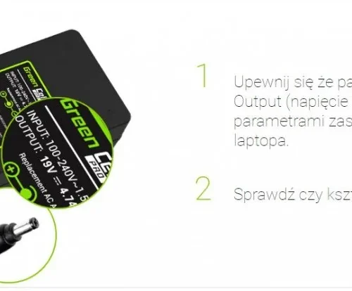 Alternative view of Green Cell захранващ блок PRO 19V 9.5A 180W MSI GT60 GT70