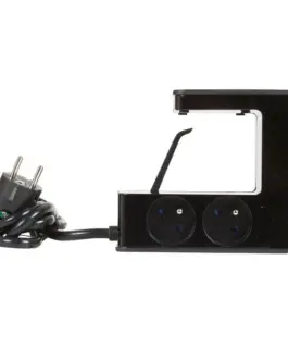 Alternative view of Legrand удължителен кабел klip 4x2P+Z +2USB черен 1,5m