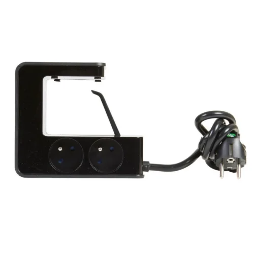 Legrand удължителен кабел klip 4x2P+Z +2USB черен 1